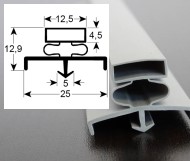 Steckdichtung mit Magnet