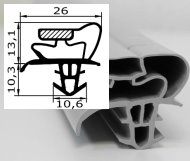 Steckdichtung mit Magnet