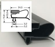 Steckdichtung mit Magnet