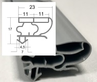 Steckdichtung mit Magnet