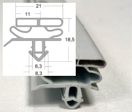 Steckdichtung mit Magnet