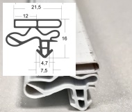 Steckdichtung mit Magnet