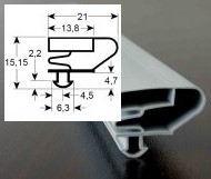 Steckdichtung mit Magnet