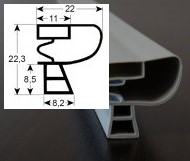 Steckdichtung mit Magnet