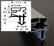 Steckdichtung mit Magnet