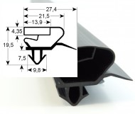 Steckdichtung mit Magnet