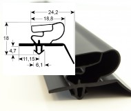 Steckdichtung mit Magnet