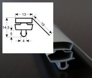 Steckdichtung mit Magnet